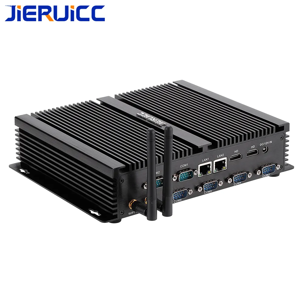 mini itx industrial pc box I3 4010U i5 4200u i7 4500u Intel NUC Barebone Mini PC with 6COM DUAL LAN Port 2 hd