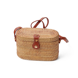 Productos de Tendencia 2023, Novedades Ecológicas, Nuevo Estilo, Bolso de Paja de Ratán Natural, Bolso de <span class=keywords><strong>Mimbre</strong></span> para <span class=keywords><strong>Playa</strong></span> para Mujer, Venta al por Mayor - Product Image 2