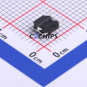 K2-1187SQ-A4SW-06 Tactile Switch SMD-4P,5.2x5.2mm Switch Single Pole Single Throw Round Button 2.5N Vertical Mount - Product Image 2