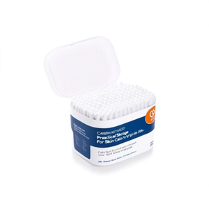 Estuche para hisopos de algodón con tapa, almacenamiento práctico para el cuidado diario de la piel, para todo tipo de piel - Product Image 2