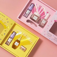 Boîte d'emballage cosmétique rigide personnalisée en carton blanc pour sérum de soin de la peau et coffret cadeau de parfum de beauté, impression de luxe
