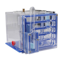 Fourmilière professionnelle en plastique OEM, grande, transparente, pour colonies de fourmis, habitat scientifique, kits éducatifs, avec plateau en plastique