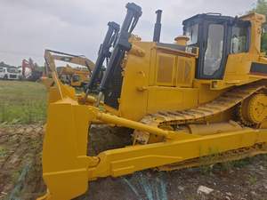 Bulldozer sur chenilles CAT D8R d'occasion, tracteur lourd pour travaux de construction - Product Image 5