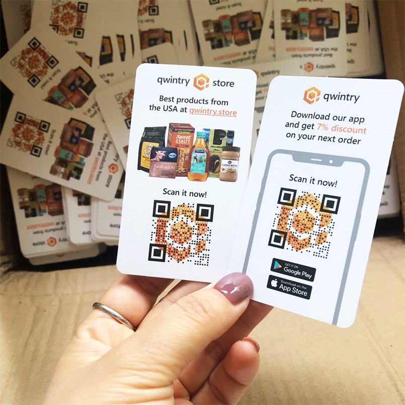 Ejemplo de color de saludo de negocios personalizado 04