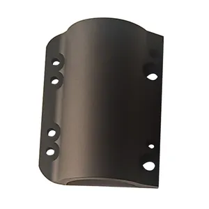 OEM Black Parts Eloxierte Aluminium teile China Hersteller Qualifizierte schwarze Farbe Eloxiert 6063 6082 6061 Aluminium legierung CNC Teile Fabrik