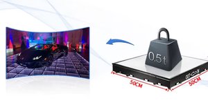 Luces LED para Pista de Baile, Inalámbricas, Portátiles, con Efecto Espejo Infinito 3D, RGB, para Fiestas, Bodas, DJ y Bares - Product Image 4