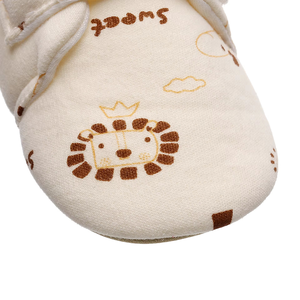 Chaussures pour bébé et tout-petit à semelle souple respirante, chaussures pour bébé de 6 mois, matière en tissu de coton, premières chaussures de marche pour bébé - Product Image 4