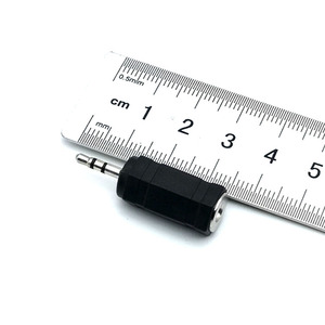 De plástico y cobre de <span class=keywords><strong>2</strong></span>,5mm mono macho a <span class=keywords><strong>3</strong></span>,5mm ESTÉREO/mono jack Adaptador de audio - Product Image 5