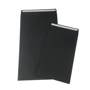 ซอ<span class=keywords><strong>ง</strong></span>จดหมายกระดาษคราฟท์<span class=keywords><strong>ส</strong></span>ีดำปั๊มลายนูนแบบกำหนดเอ<span class=keywords><strong>ง</strong></span>รีไซเคิลได้ซองธุรกิจขนาด<span class=keywords><strong>เล็ก</strong></span><span class=keywords><strong>ส</strong></span>ีดำ - Product Image 1