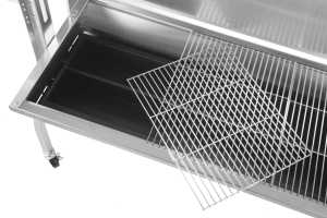 Girarrosto lungo commerciale all'aperto maiale agnello BBQ spiedo girarrosto Grill con coperchio posteriore - Product Image 6
