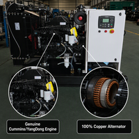 Grupo Electrógeno Diésel Silencioso JSST 48KVA Arranque Automático 60Hz 50Hz