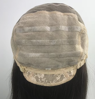 Perruque médicale complète en polyskin à base mono, sur mesure, petite et grande taille, sans colle, invisible, en cheveux humains européens et chinois