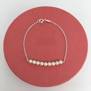 Trang Sức Thanh Nhàn Đồ Trang Sức Thấp Moq 925 Sterling Silver Màu Zircon Ngọc Trai Tây Ban Nha Touses Gấu 18K Mạ Vàng Vòng Đeo Tay Quyến Rũ - Product Image 4