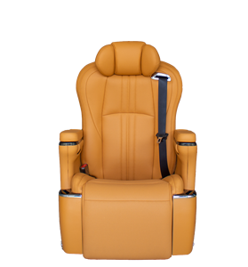 Siège passager électronique de luxe pour camping-car, van VIP, conversion de sièges avant de bus - Product Image 2