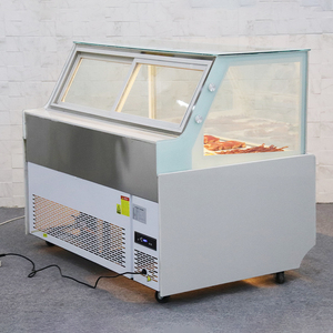 Haute qualité verticale à Angle droit aliments froids Mini réfrigérateur vertical affichage Commercial gâteau réfrigérateur <span class=keywords><strong>vitrine</strong></span> pour Deli boulangerie - Product Image 4