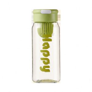 With Tea Strainer Portable <b>Plastic</b> Water Silicone Handle Direct Drink <b>Cup</b> Sports Bottle Wholesale - Product Image 1