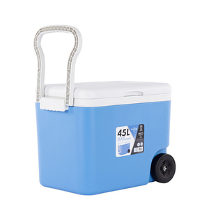 Liheng 45L HDPE cách điện Cooler bền bánh xe di động Nhiệt Hình Chữ Nhật cán hộp công cụ cho cắm trại dã ngoại <span class=keywords><strong>Ice</strong></span> ngực - Product Image 1