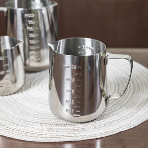Tasses à mesurer en <span class=keywords><strong>mousse</strong></span> de lait à café en acier inoxydable 2025 qui sont bon marché et compatibles avec les machines à <span class=keywords><strong>mousse</strong></span> de lait électriques portables - Product Image 3