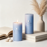 Bougie parfumée en forme de pilule, plusieurs tailles et couleurs, marque privée LP01, vente en gros, pour mariage, anniversaire, décoration intérieure.
