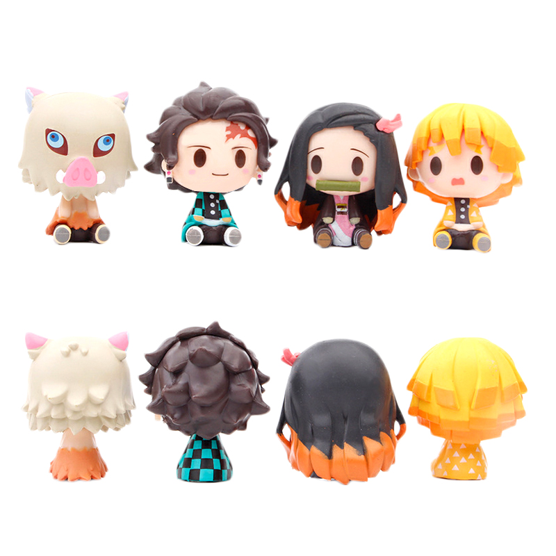 Лидер продаж, персонализированная фигурка OME из полиуретана ПВХ Tsuyuri Kanao Hashibira Inosuke Demon slayer Kamado Tanjirou, фигурка Kamado Nezuko