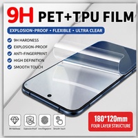 Film PET TPU Premium 9H 180x120MM 0.33MM Matériau de découpe pour machine de découpe de protection d'écran de smartphone