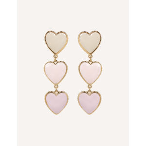 Orecchini Pendenti Estivi YFB E504, Lunghezza 5,8 cm, in Smalto e Acciaio Inossidabile, Vendita all'Ingrosso - Product Image 2