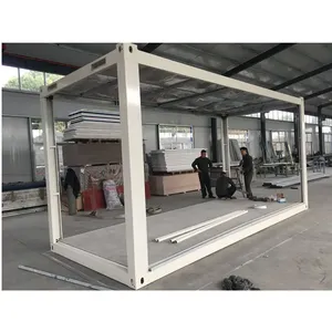 Una struttura prefabbricata della casa di 20ft 40ft del telaio con la struttura d'acciaio galvanizzata per la casa modulare la <span class=keywords><strong>vendita</strong></span> calda della casa - Product Image 6