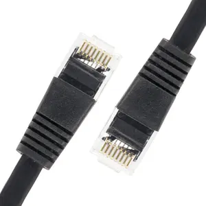 OEM STP UTP 3M 5M 10M Industrial Cat5 Cat5e Cat6 Cat7 Cat8 Flat RJ45 Patch Cord Network Lan Ethernet Extension Cable