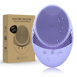 <span class=keywords><strong>Cepillo</strong></span> de limpieza <span class=keywords><strong>facial</strong></span> de silicona recargable portátil, <span class=keywords><strong>cepillo</strong></span> de limpieza impermeable de 5 modos para uso doméstico de hombres y mujeres - Product Image 6