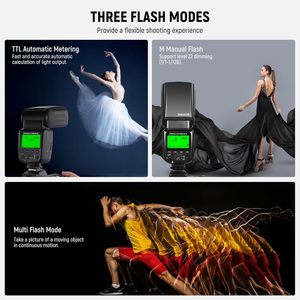 Flash <span class=keywords><strong>TTL</strong></span> <span class=keywords><strong>NEEWER</strong></span> NW655-N compatible avec les appareils photo reflex numériques Nikon, flash studio pour photographie. - Product Image 3