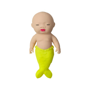Adorable TPR Baby <b>Doll</b> Stress Relief Toy with Sand Inside for Kids Sensory <b>Play</b> Pretend Home Fun and Gift Use - Product Image 1
