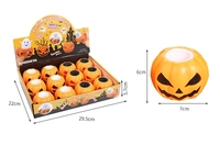 Recruit Agent Jouet anti-stress souple et compressible, fantôme pop-up citrouille d'Halloween, en forme de tasse, cadeau fantaisie pour fête d'enfants