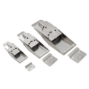Serrure de meuble en acier inoxydable Xin Jieliang DK607-1-2-3, sans clé, durable, accessoire de quincaillerie industrielle - Product Image 2
