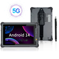 Tableta Industrial Resistente de 8/10 Pulgadas, 1000 NITS, Qualcomm 5G, Android 14, con Escáner de Código de Barras, Tableta Robusta Android