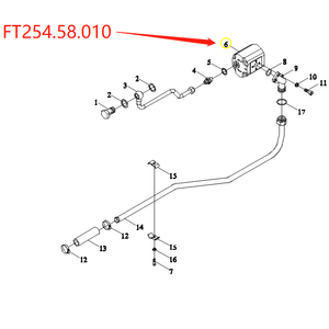 CBJ30-E14L Bơm Bánh Răng FT254.58.010 Cho Máy Móc & Thiết Bị Nông Nghiệp Foton Lovol Máy Kéo Trang Trại - Product Image 2