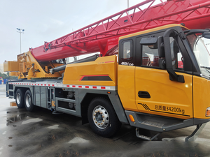 รถเครนออกแบบขั้นสูง STC250C5-8 ความจุ <span class=keywords><strong>25</strong></span> ตัน ยกสูง 50 เมตร กำลังไฟ 230 กิโลวัตต์ - Product Image 3