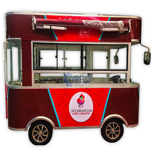 Cuisine mobile entièrement équipée aux normes américaines, camion de cuisine électrique avec cuisine complète à vendre aux États-Unis, fonctionne sur batterie - Product Image 1