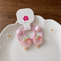 Attaches-cheveux pour enfants à motifs de dessins animés, très populaires, mignonnes, pour queue de cheval, tresses, accessoires capillaires pour petites filles, décorations pour la tête