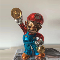 Personnage de travailleur de dessin animé en résine personnalisé en gros 40cm peint à la main personnage de film TV Popeye Statue Sculpture modèle maison