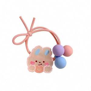 Elastici per capelli per bambine, morbidi e resistenti, senza danni, con design a cartone animato, per coda di cavallo e <span class=keywords><strong>trecce</strong></span> - Product Image 5