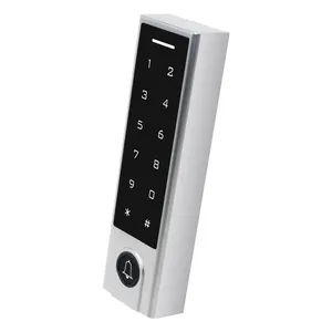 Slimline Tombol Sentuh Aplikasi TTLock, Sistem Kontrol Akses Kunci Pintu RFID Kartu MF/IC 13.56Mhz