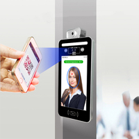 Lector de Control de Acceso a Puertas con Reconocimiento Facial Inteligente, Escáner de Código QR y Verificación de Código PIN