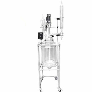 Reactor de Vidrio para Laboratorio Chincan de 10L-200L con Doble Capa y Personalización OEM, Velocidad de Agitación de 60-600 RPM - Product Image 1