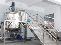 Machine à mélanger sous vide pour crème visage, mayonnaise alimentaire, homogénéisateur de pâte de tomate, émulsifiant
