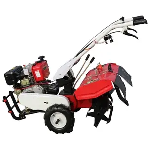 Philippines hand farm multi function rotary mini tiller red