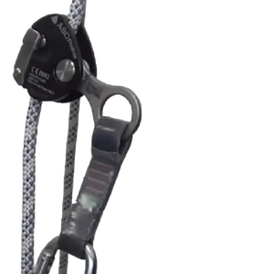 JODAH Delta Plus Modèle AN068 Ligne de vie rétractable avec boucle de connexion rapide, ancre fixe, longueur réglable, verrouillage automatique contre les chutes - Product Image 1