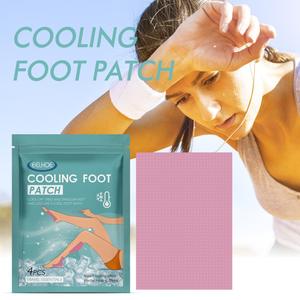 แผ่นแปะระบายความร้อนร่างกาย EELHOE แผ่นแปะเท้าลดอุณหภูมิอย่างรวดเร็ว 4 ชิ้น - Product Image 2