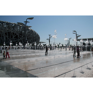 Alta Qualidade em Aço Inoxidável LED-Lit Jardim Ao Ar Livre Decorativo Stage Water <span class=keywords><strong>Fountain</strong></span> Dança Elegante - Product Image 2