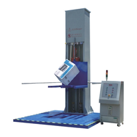 Machine d'essai d'impact par chute libre réglable 300-1500 mm pour boîtes d'emballage, téléphones portables et électronique