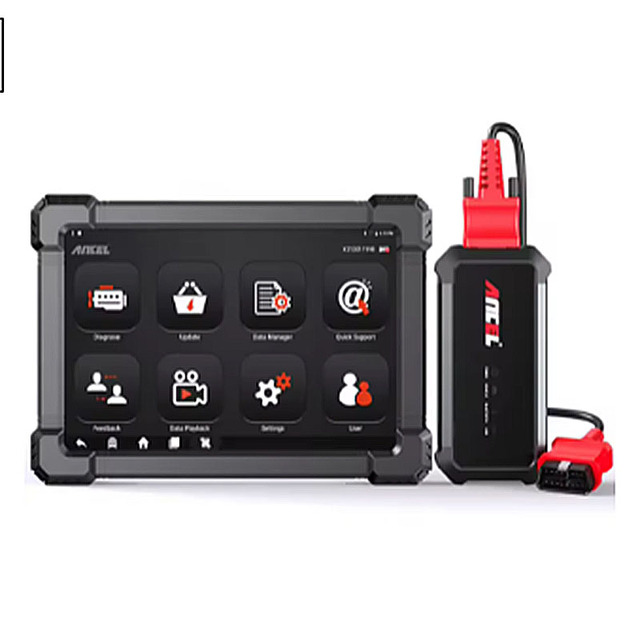ANCEL X7 HD Heavy Duty Truck Scanner 24V Full System EPB ABS Oil Reset SAS D-P-F Regen TPMS ECU Coding OBD2 Diagnostic Tools